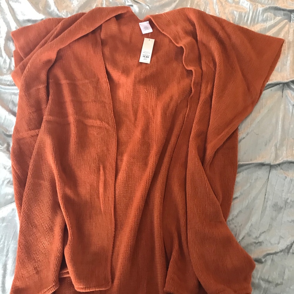 NWT burnt orange kimono